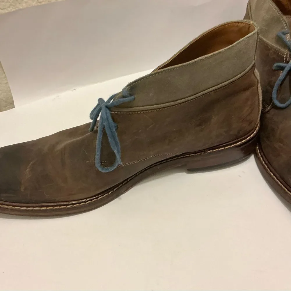 Cole Haan Brown and Tan Chukka Boots